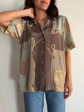 Camicia barocca pastello