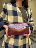 Borsa bordeaux con catenella