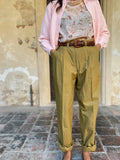 Pantaloni verde oliva