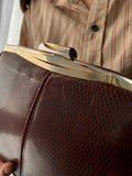 Pochette bordeaux
