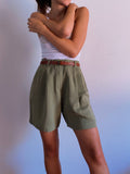 Pantaloncino stock Benetton verde salvia