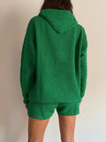 PRE ORDINE • Felpa crochet verde