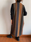 PRE ORDINE • Gilet lungo nero e arancio