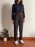 Pantalone maschile marrone scuro