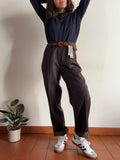 Pantalone maschile marrone