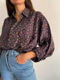 Camicia di seta paisley