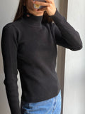 Lupetto Ralph Lauren nero a costine