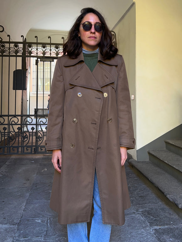 Trench marrone