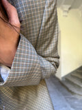 Blazer maschile quadrettini