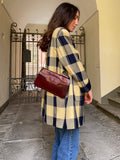 Borsa bordeaux con catenella