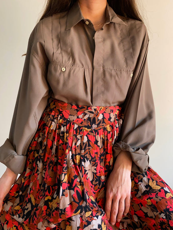 Camicia tortora