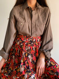Camicia tortora