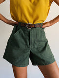 Pantaloncino verde militare