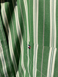 Camicia Gilbi di Tommy Hilfiger a righe verdi