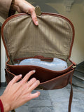Borsa a tracolla di cuoio