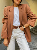 Blazer maschile color biscotto