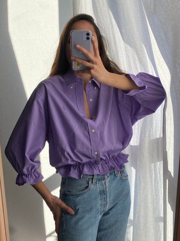 Camicia Gilbi lilla di Ralph Lauren