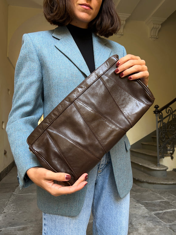Pochette marrone