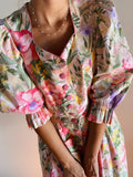 SCONTO! Abito austriaco a fiori