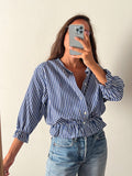 Camicia Gilbi righe blu Tommy Hilfiger