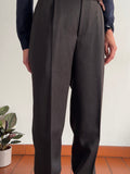 Pantalone maschile marrone scuro