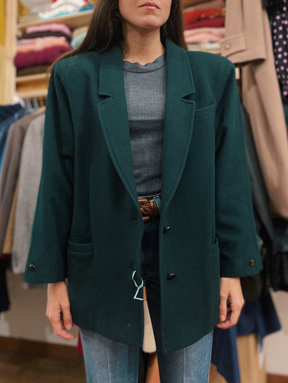Blazer verde scuro