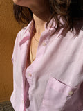 Camicia rosa a quadretti
