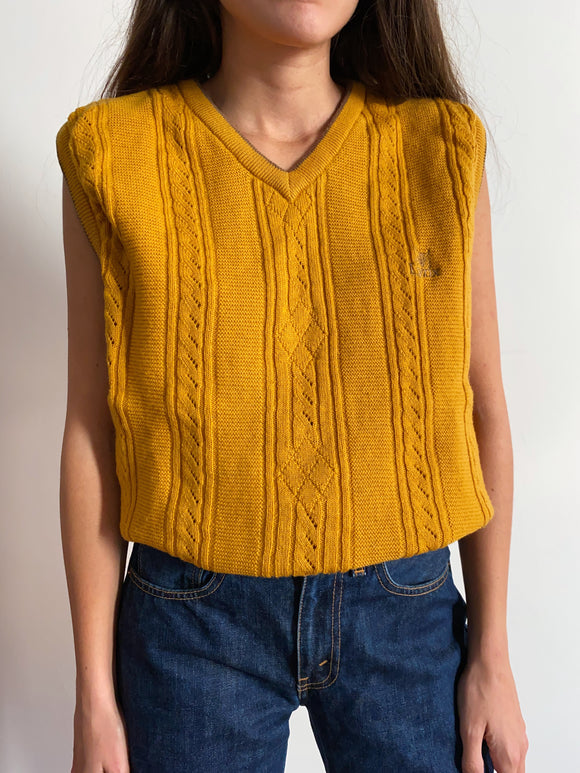Gilet senape