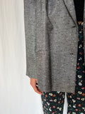 Blazer grigio argento
