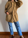 Parka color biscotto