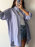 Camicia Ralph Lauren vichy blu