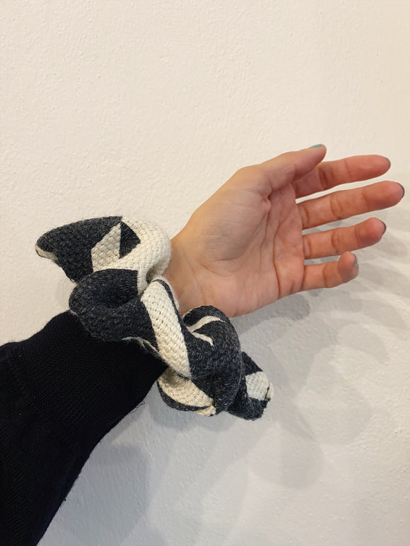 Scrunchie tessuto pesante