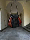 Borsa nera e marrone