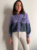 Cardigan lilla