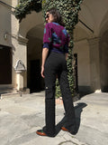 Pantalone cargo nero
