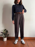 Pantalone maschile marrone