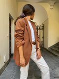 Blazer maschile color biscotto