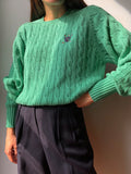 Maglione Ralph Lauren verde smeraldo