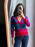 Cardigan colorato giapponese