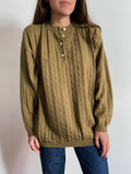 Maglione serafino verde oliva