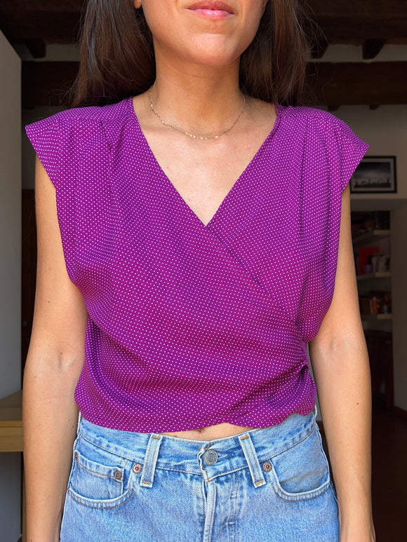 PRE ORDINE • Camicia Abbraccio mini pois