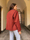 Giacca bordeaux chiaro