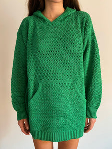 PRE ORDINE • Felpa crochet verde