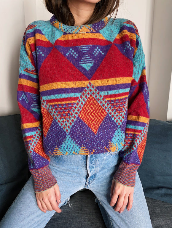 Maglione multicolor