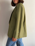 Blazer pistacchio principe di Galles