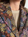 Giacca fiorata